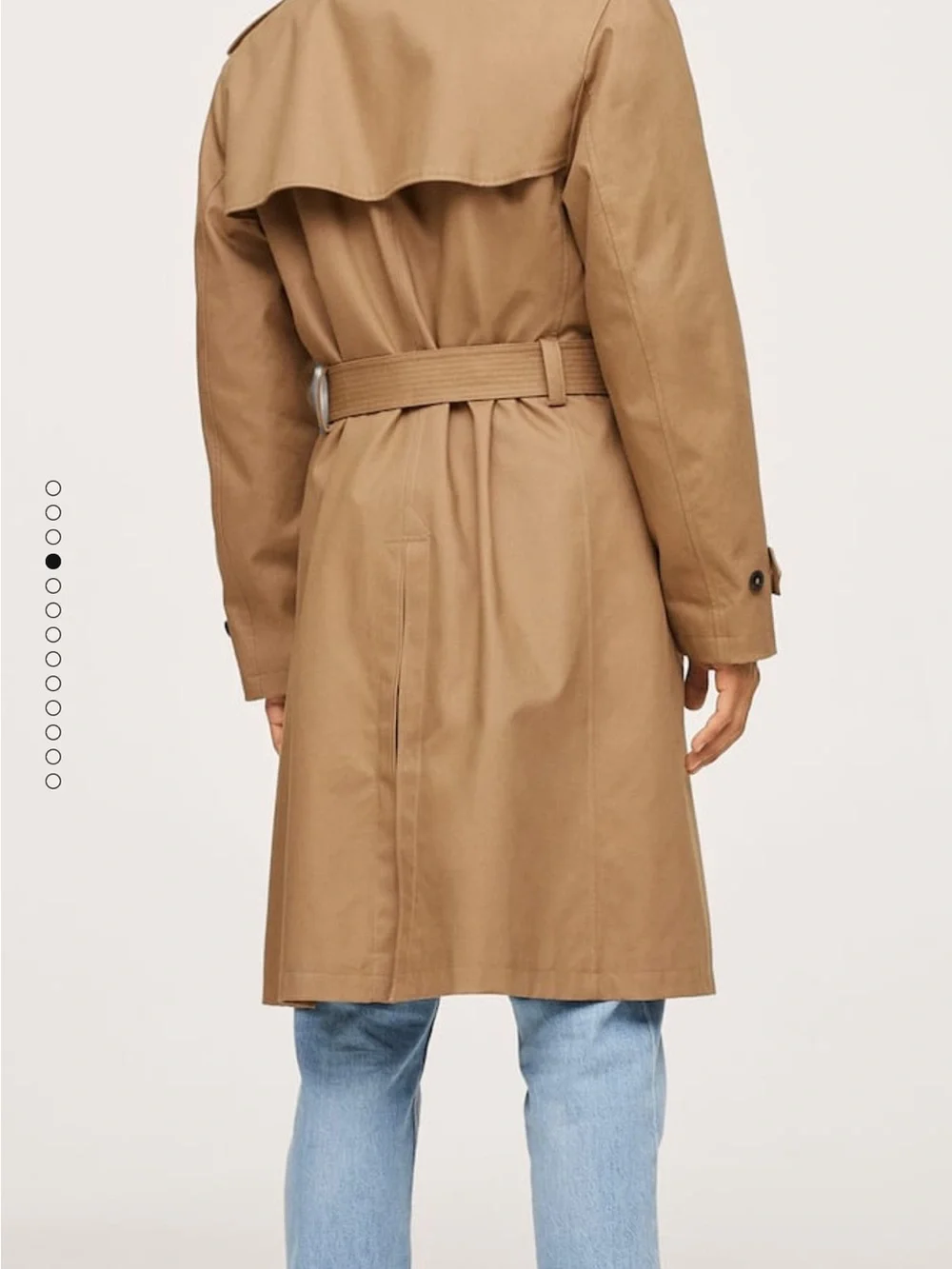 Mango Men’s Trench Coat with Belt